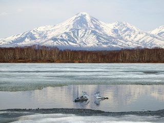 Volcan en Norvège