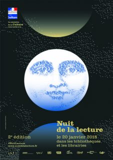 Affiche de la Nuit de la lecture 2018