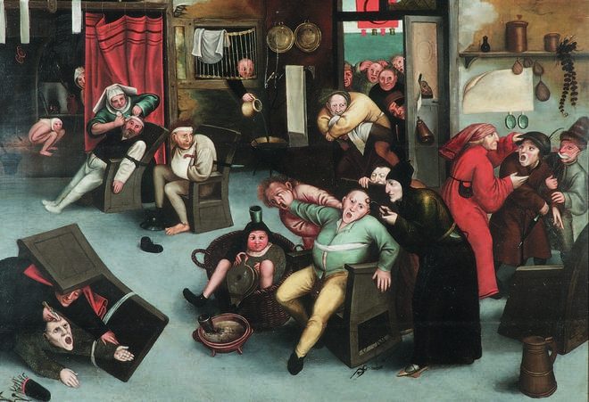 L’Excision de la Pierre de folie, copie d’après Pieter Bruegel l’ancien