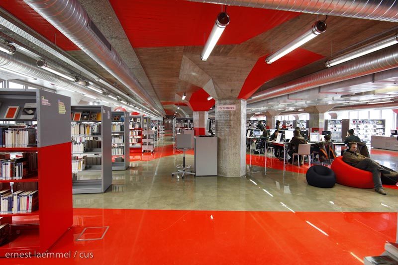 Photo de la bibliothèque André Malraux de Strasbourg