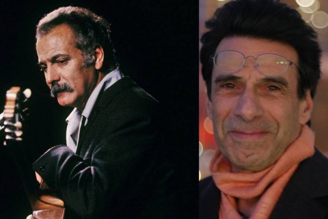 Portrait de Georges Brassens et Michel Arbatz