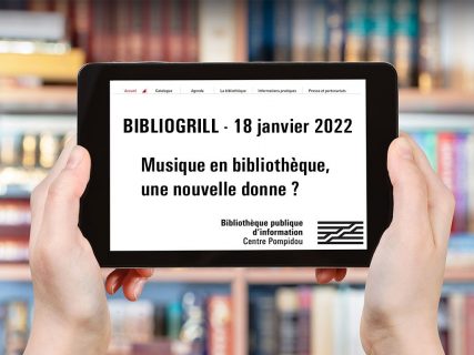 Bibliogrill 18 janvier 2022 musique en médiathèque, une nouvelle donne ?