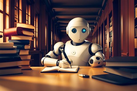 Visuel journée d'étude « Les bibliothèques sont-elles prêtes à l'intelligence artificielle ? »